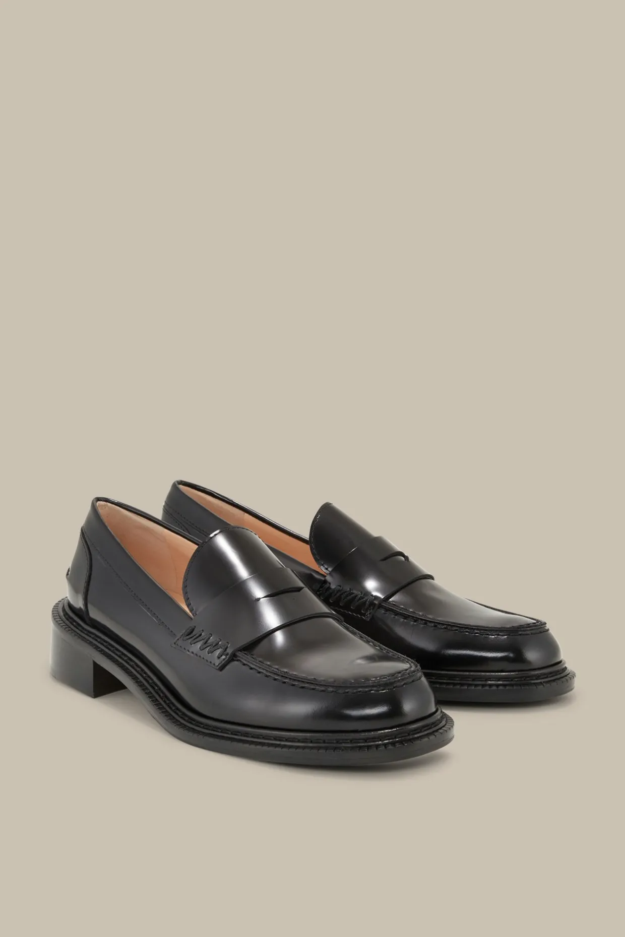 Loafer Aus Kalbnappaleder By Unutzer In