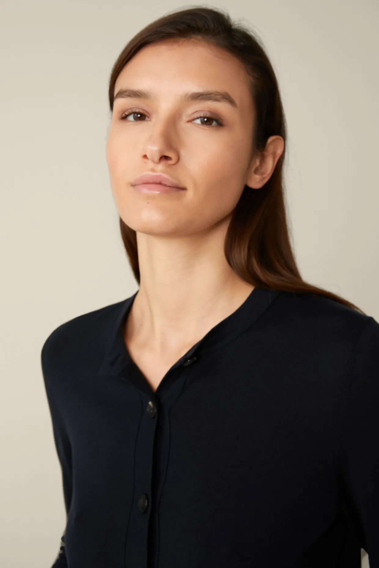 Merino-Strick-Cardigan In