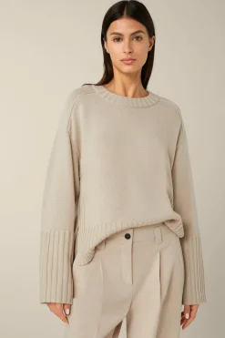 Merino-Strick-Pullover In