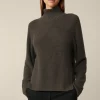 Merino-Strick-Rollkragen-Pullover In