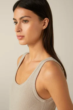 Merino-Strick-Top In