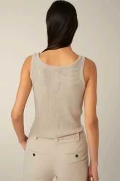 Merino-Strick-Top In