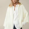 Merino-Strick-Zip-Cardigan In