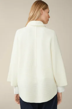 Merino-Strick-Zip-Cardigan In