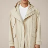 Nylon-Parka Bosa Mit Kapuze In Beige