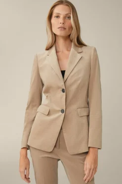 Samt-Blazer In
