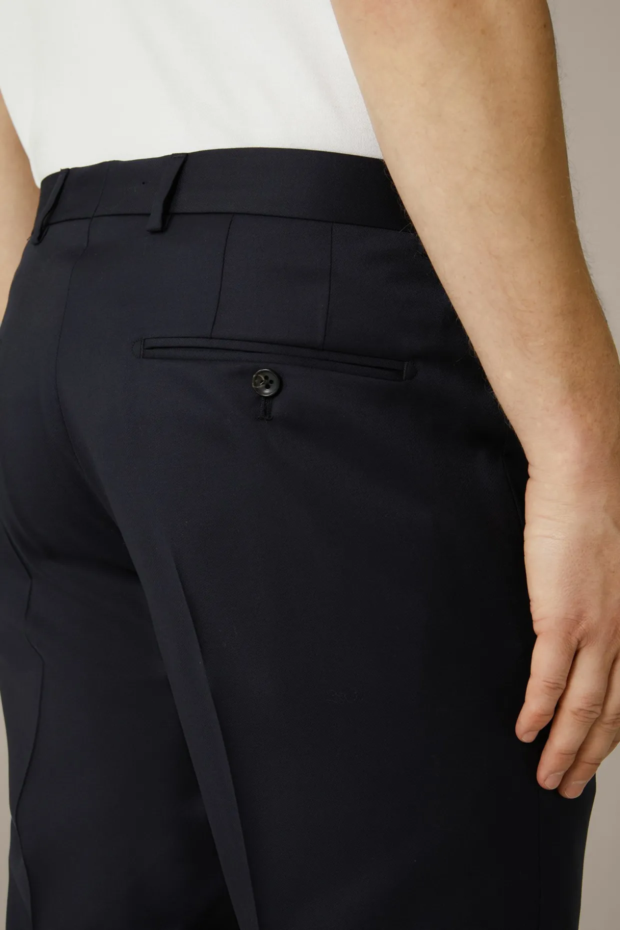 Schurwoll-Baukasten-Hose Sole In