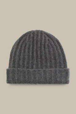 Schurwoll-Cashmere Mutze In