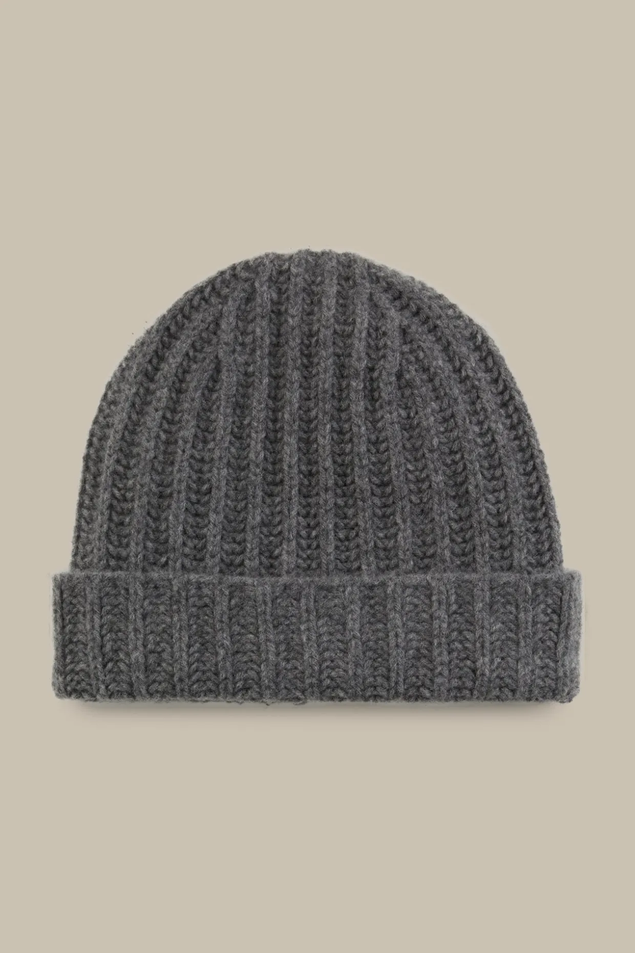 Schurwoll-Cashmere Mutze In
