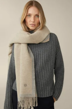 Schurwoll-Cashmere-Schal In