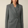 Schurwoll-Longblazer In