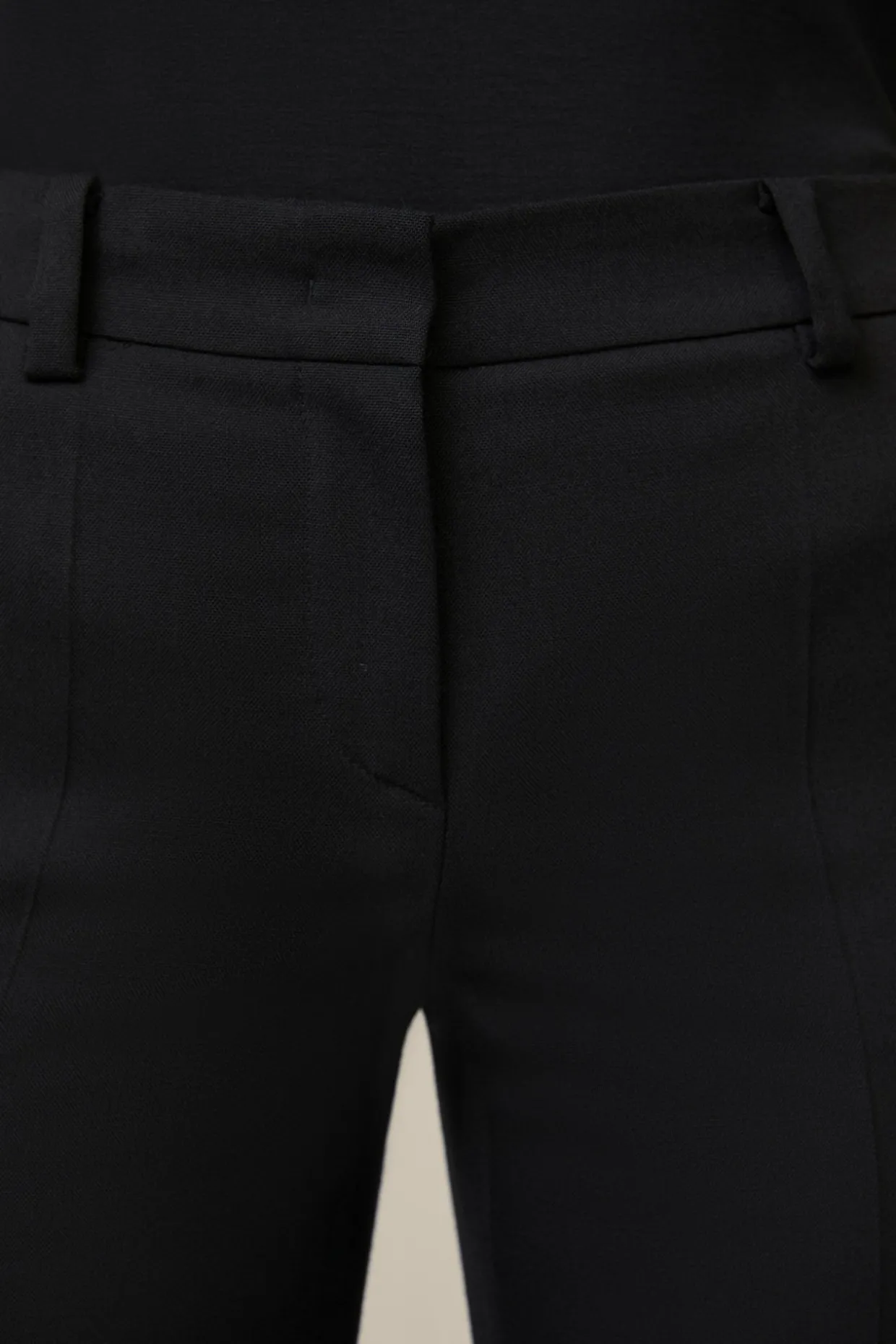 Schurwoll-Marlene-Hose In