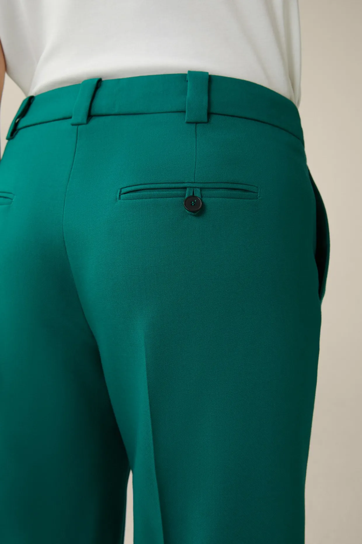 Schurwoll-Marlene-Hose In