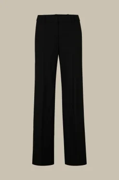 Schurwoll-Stretch-Anzug-Hose In