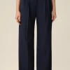 Schurwollstretch-Marlene-Hose In