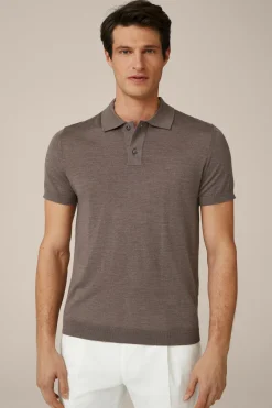 Strick-Poloshirt Nando In