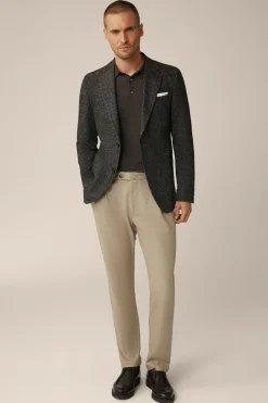 Strick-Poloshirt Nando Mit Seide Und Cashmere In