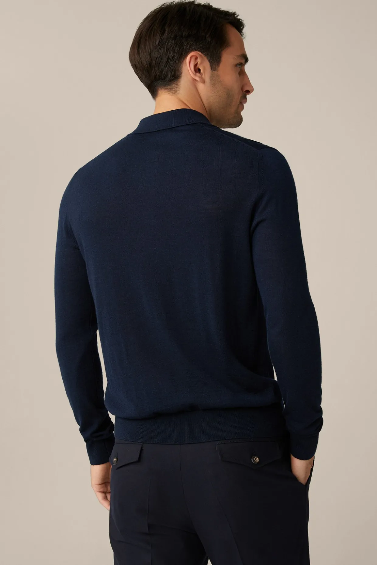 Strick-Poloshirt Nando Mit Seide Und Cashmere In
