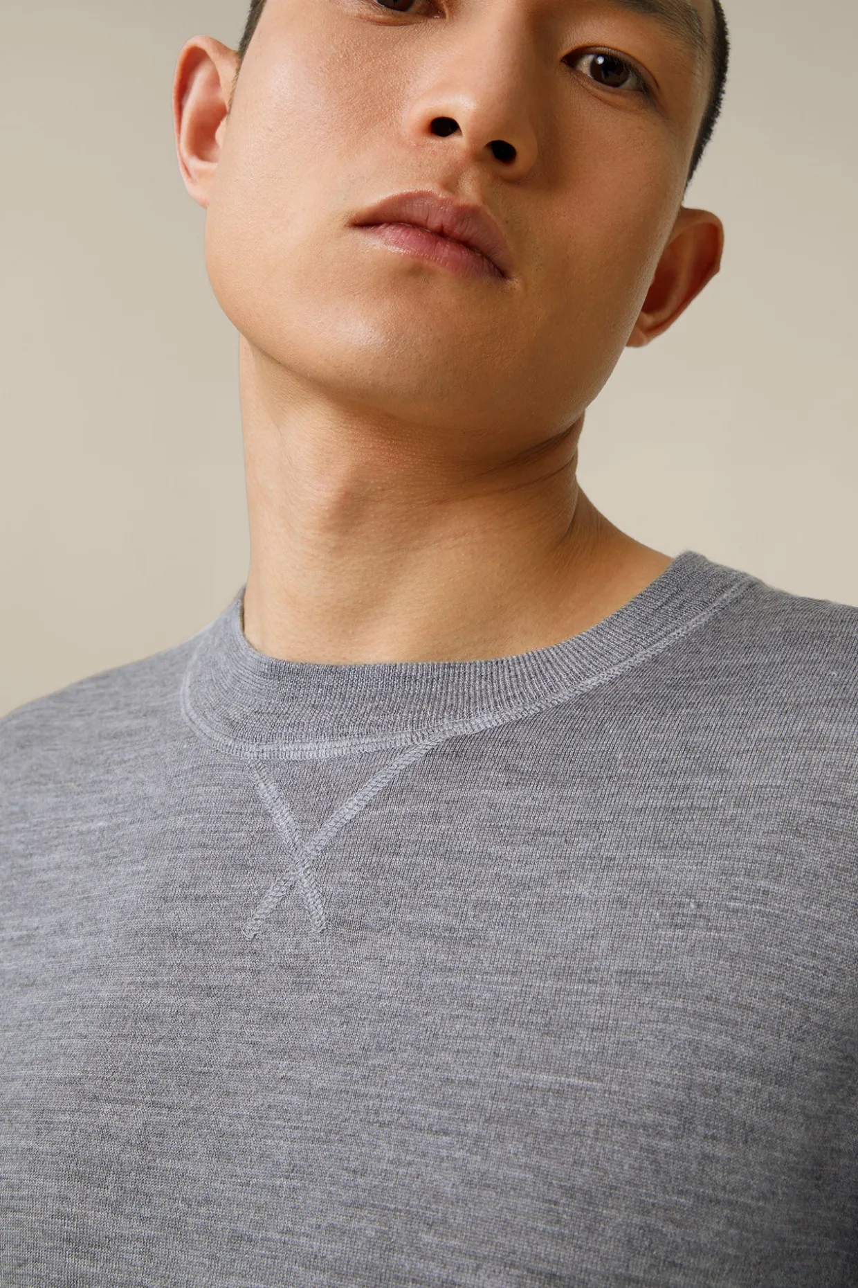 Strick-Pullover Nando Mit Seide Und Cashmere In
