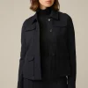 Techno-Jersey-Kurz-Jacke In