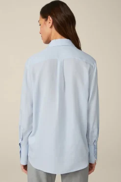 Tencel-Hemdbluse In