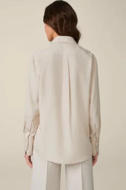 Tencel-Hemdbluse In
