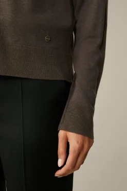 Tencel-Wollmix-Cardigan In