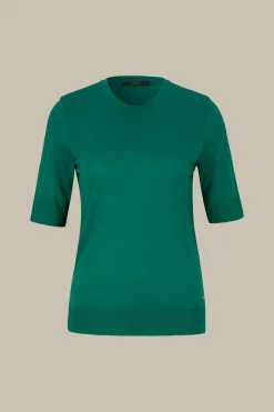 Tencel-Wollmix-Kurzarm-Shirt In