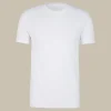 Two-Pack-Baumwollmix T-Shirts Mit Stretch Und Rundhals In