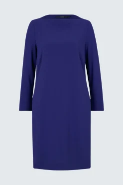 Wollcrepe-Eggshape-Kleid In