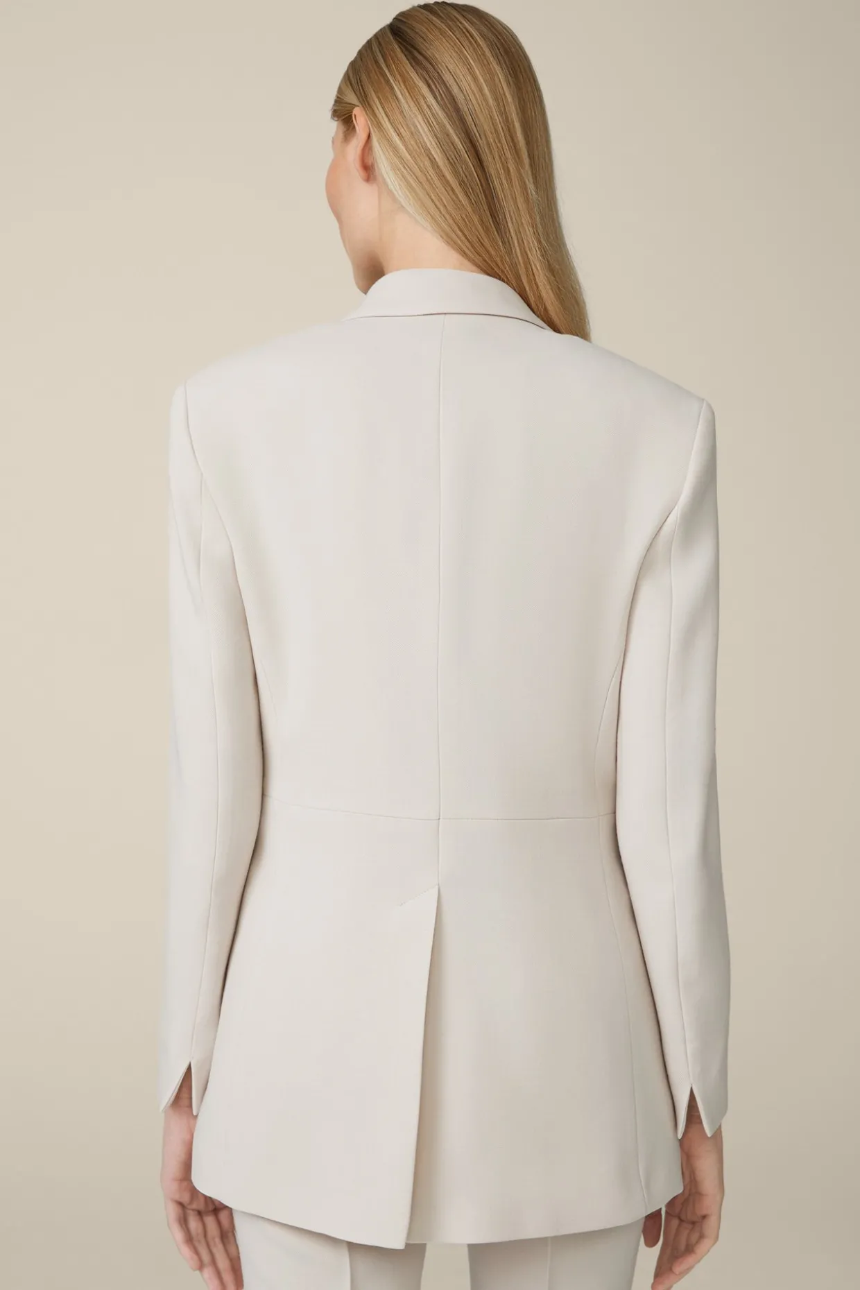 Wollcrepe-Longblazer In