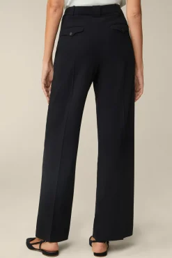 Wollcrepe-Marlene-Hose In