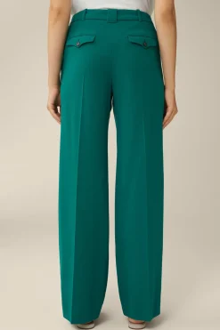 Wollcrepe-Marlene-Hose In