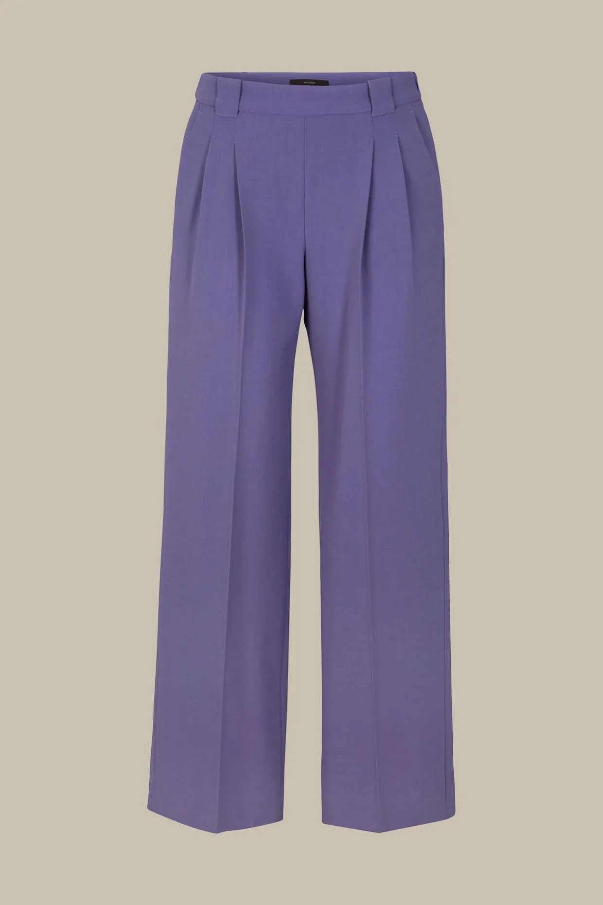 Wollcrepe-Marlene-Hose In