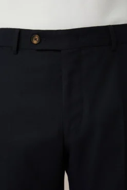 Woll-Flanell-Baukasten-Hose Santios Mit Stretch In