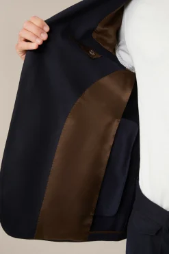 Woll-Flanell-Baukasten-Sakko Sono Mit Stretch In