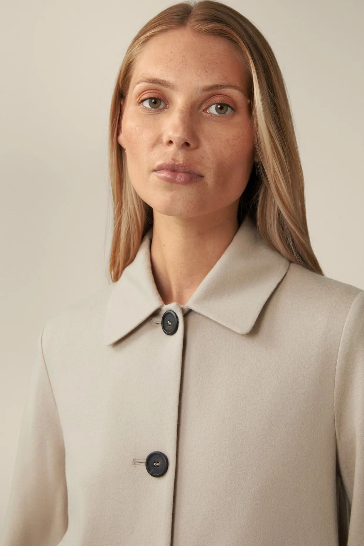 Wolljersey-Kurz-Blazer In