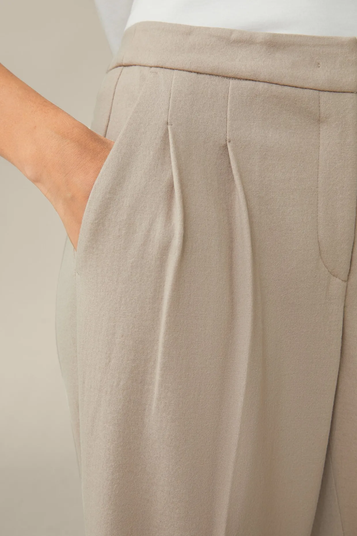 Wolljersey-Marlene-Hose In