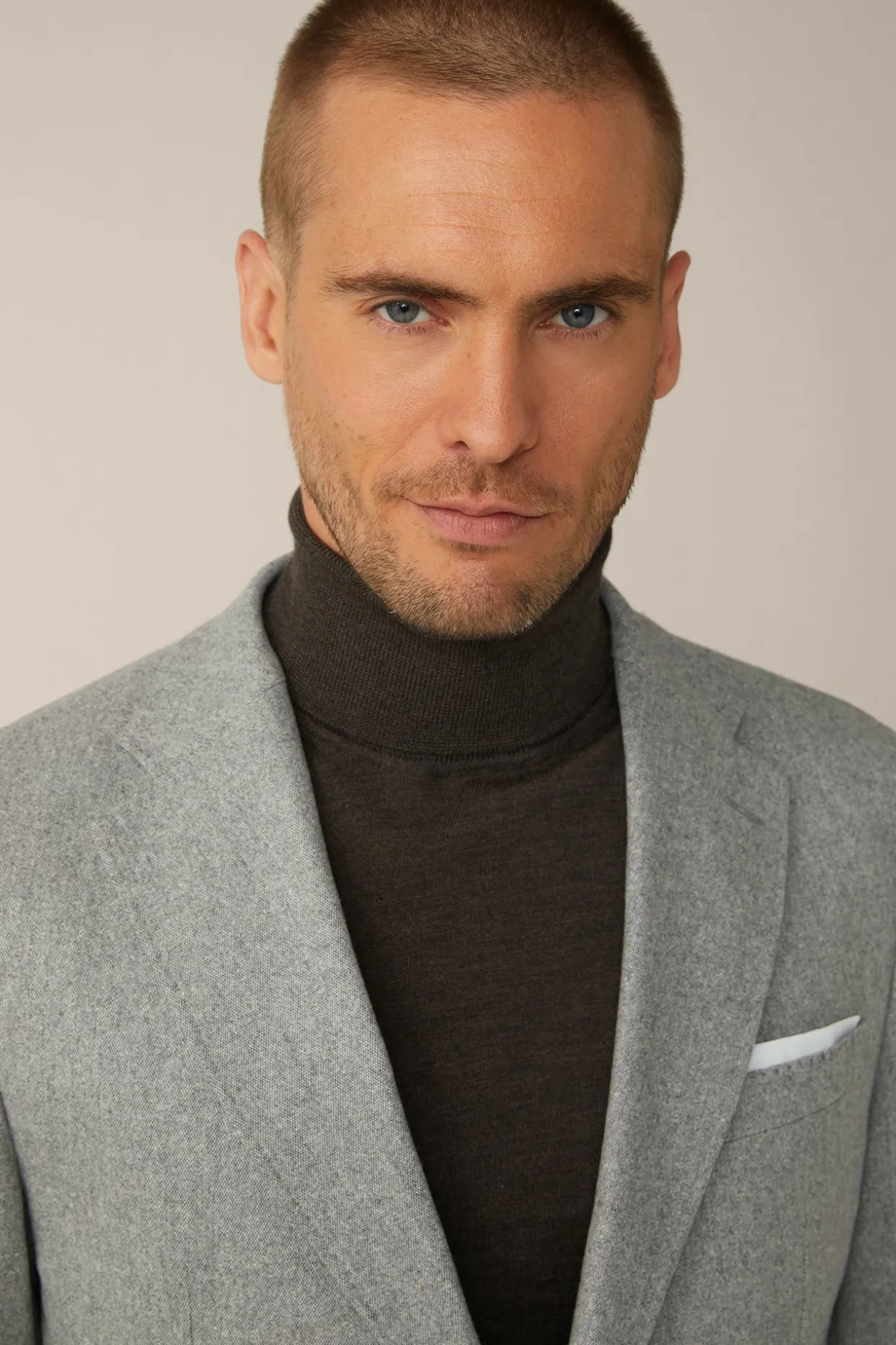 Wollmix-Baukasten-Sakko Giro Mit Cashmere In