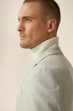 Wollmix-Baukasten-Sakko Giro Mit Cashmere In