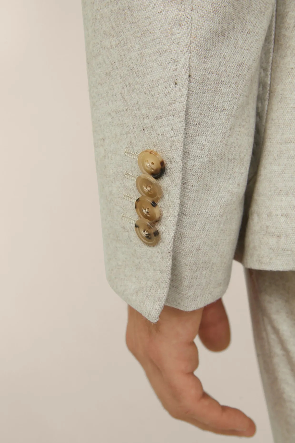 Wollmix-Baukasten-Sakko Giro Mit Cashmere In
