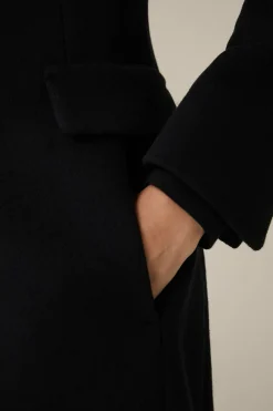 Wollmix-Blazer-Mantel In