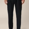 Wollmix-Cargo-Hose Famo Mit Cashmere Und Bundfalte In