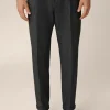 Wollmix-Cashmere-Hose Serpo Mit Bundfalte In