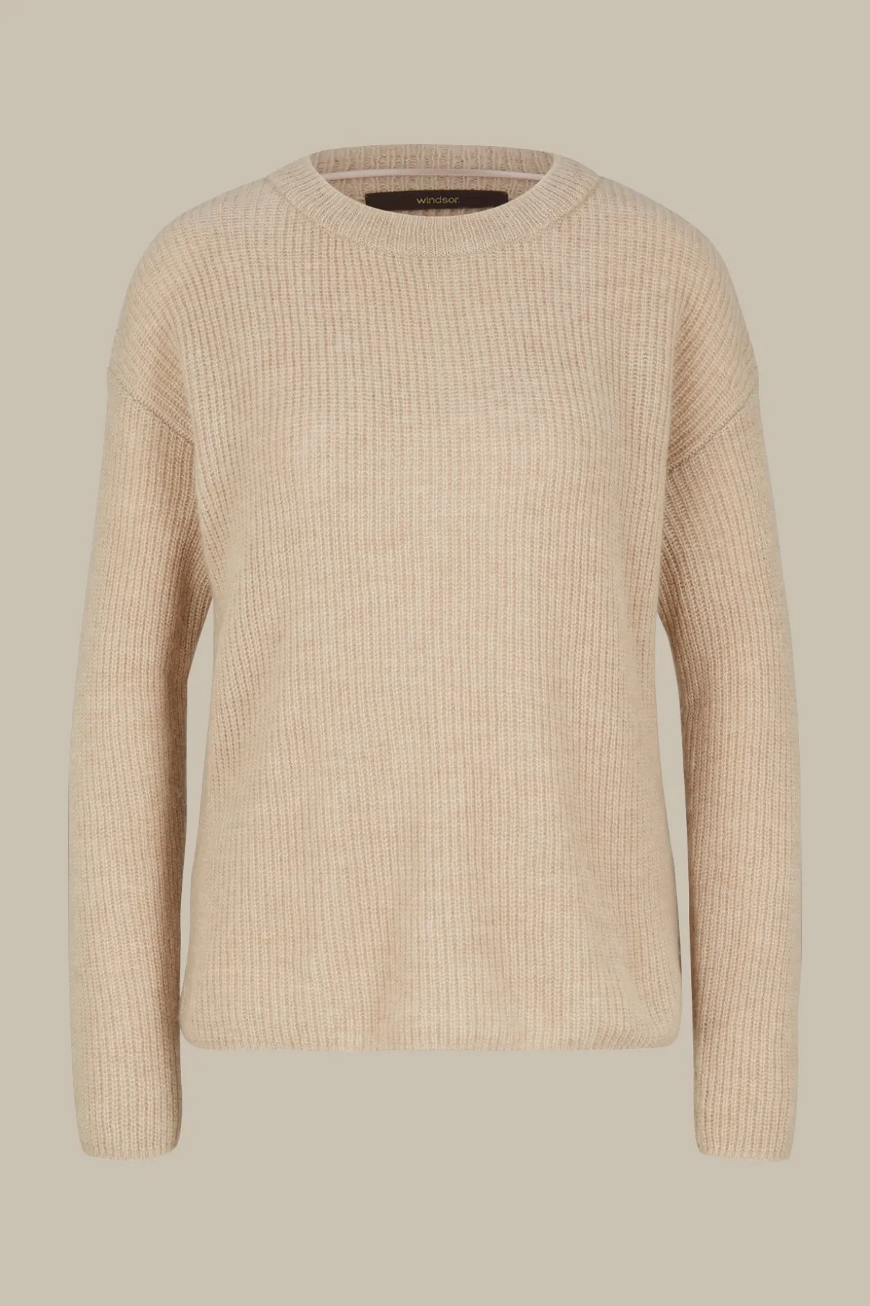 Wollmix-Pullover Mit Seide Und Cashmere In