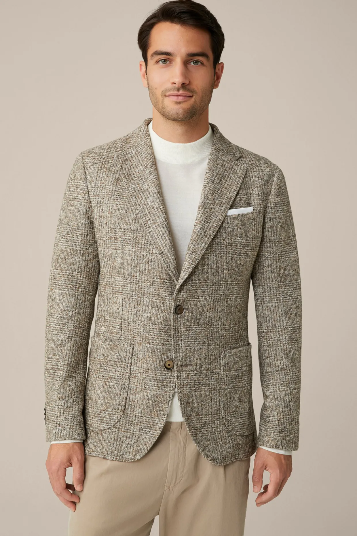 Wollmix-Sakko Giro In Meliert