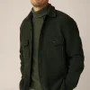Woll-Overshirt Orio Mit Aufgesetzten Brusttaschen In