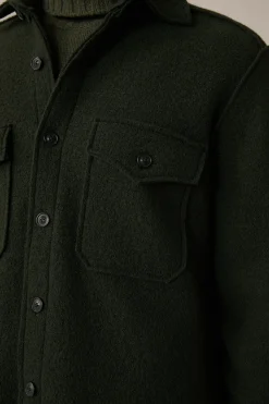 Woll-Overshirt Orio Mit Aufgesetzten Brusttaschen In