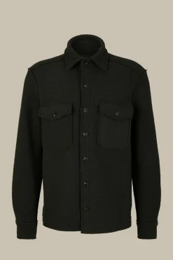 Woll-Overshirt Orio Mit Aufgesetzten Brusttaschen In