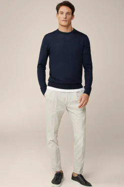 Woll-Pullover Moreno Mit Seide Und Cashmere In